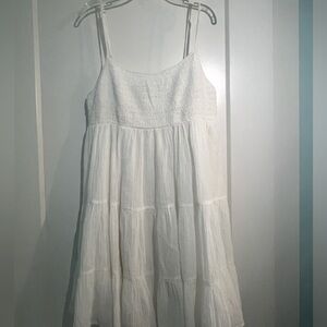 Zara white dress